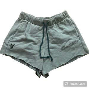 Playboy Pacsun Soft Flow Shorts Teal XS
